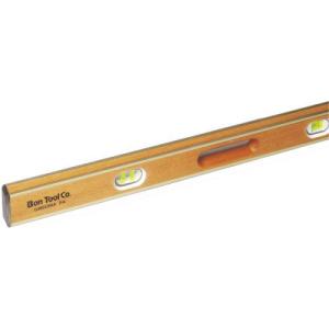 Bon 11-426 42�C���` Mahogany Brass Bound level Hand Holes�C YelLow Vials