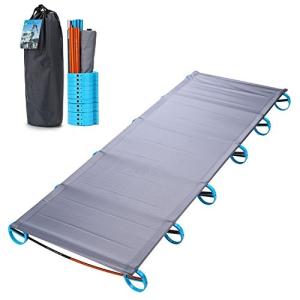 folding camping cot with mattress