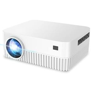 Projector with WiFi, Portable iPhone Projector, Mini Projecter, Proyector Portatil for Home Office Outdoor Video Projection 並行輸入品