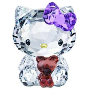 スワロフスキー Swarovski Hello Kitty Bear ハローキティ ベア 10968...