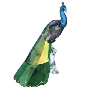 SWAROVSKI スワロフスキー ライラックニシブッポウソウ 鳥