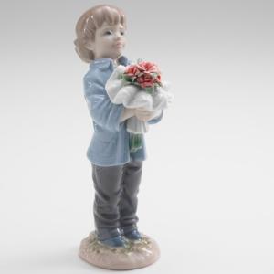 LLADRO（リヤドロ） 乗せてあげる 少女 子犬 01005460 LLADRO ギフト