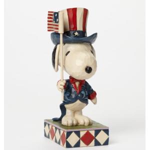 ジムショア スヌーピー アメリカ国旗 愛国者 4...の商品画像