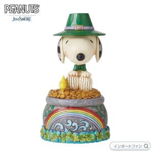 ジムショア 金のつぼに乗ったスヌーピー ピーナッ...の商品画像