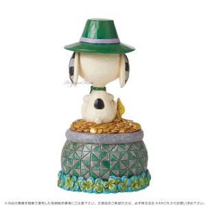 ジムショア 金のつぼに乗ったスヌーピー ピーナ...の詳細画像1