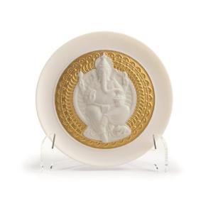 リヤドロ ロード　ガネーシャ　プレート 01009153  LLADRO LORD GANESHA PLATE □｜importfan