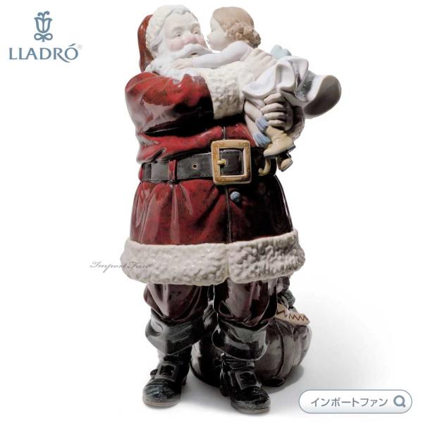 リヤドロ 幸せを届けに サンタクロース クリスマス 世界限定制作数2000点 置物 01001960...