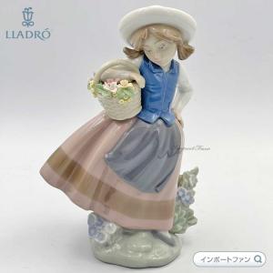 LLADRO リヤドロ　少女 楽天市場】リヤドロ 素敵なお花 少女 女の子 01008021 LLADRO Flowers