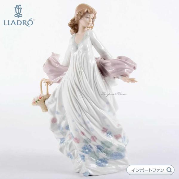 リヤドロ 春の輝き 女性 花 置物 01005898 LLADRO ギフト プレゼント