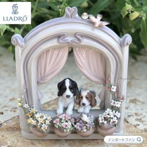 リヤドロ 可愛いながめ 犬 キャバリア・キング・チャールズ・スパニエル 置物 01008123 LLADRO ギフト プレゼント｜importfan