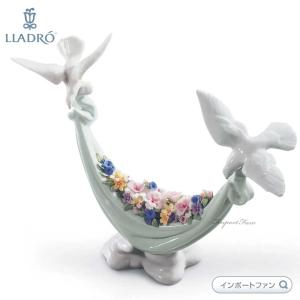 LLADRO（リヤドロ） フラワーガーデン 少女 花 置物 01006447 LLADRO