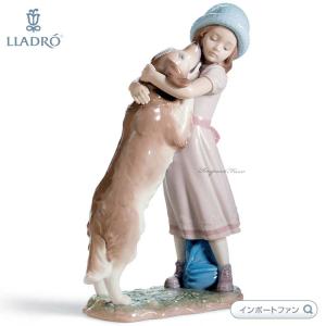 リヤドロ LLADRO 犬と少女 6862 おめかししようね 陶器人形 リヤドロ（Lladro リアドロ 陶器人形 置物） 犬と少女 おめかし
