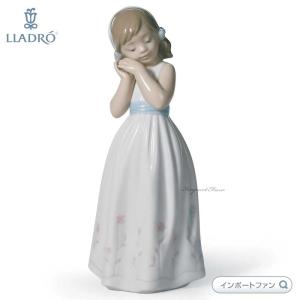 リヤドロ（Lladro リアドロ 陶器人形 置物） 花と少女 可愛いお花屋