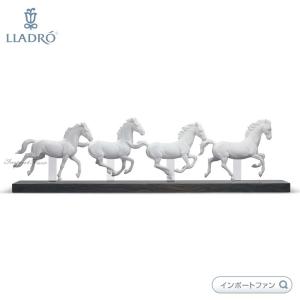 LLADRO（リヤドロ） アンダルシアンホース 馬術 馬 置物 01002007