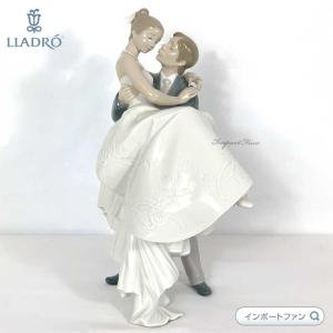 リヤドロ 永遠の愛 ブライダル 結婚式 ウェディングドレス 置物 01009210 LLADRO The Happiest Day BLY Edition ギフト プレゼント  □｜importfan