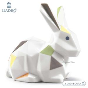 LLADRO（リヤドロ） パフィー 惜しまぬ愛 ウサギ 兎 ハート 置物