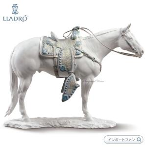 LLADRO リヤドロ ギャロップ 1 馬 ウマ ホワイト 白磁 置物
