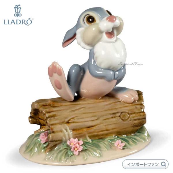 リヤドロ とんすけ バンビ ディズニー ウサギ 兎 置物 01009351 LLADRO ギフト プ...