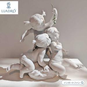 LLADRO（リヤドロ） 僕と遊ぼう 犬 イヌ 少女 置物 01006907 LLADRO