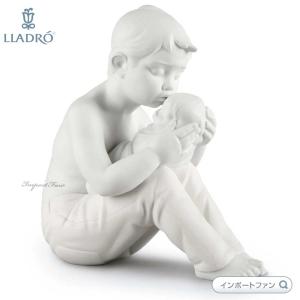 LLADRO（リヤドロ） 内なる平和 マットホワイト 女性 裸婦 置物