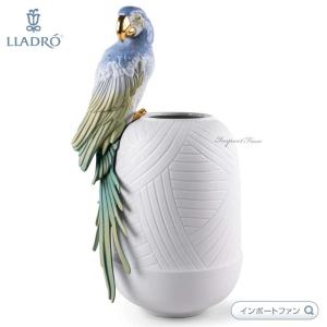LLADRO（リヤドロ） サギの王国 花瓶 リデコ 白鷺 置物 01007052