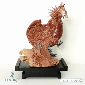 LLADRO（リヤドロ） うれしいな 赤ちゃん象とピンクの花 動物 01008491