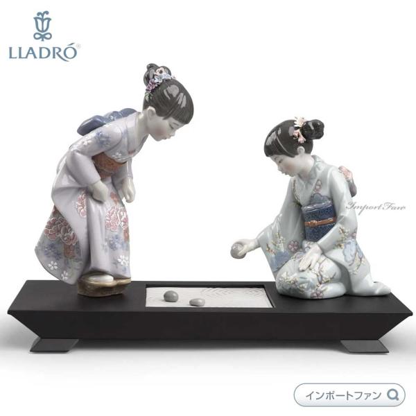 リヤドロ 晴れ着であそぼ 七五三 祝い 少女 着物 置物 01008498 LLADRO ギフト プ...