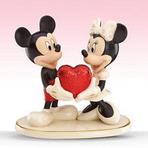 美品　レノックス 　ミッキー&ミニー　 トゥルーラブ 　ディズニー Disney レノックス LENOX ミッキー&ミニーマウス トゥルーラブ