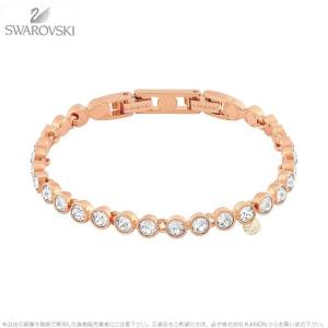 SWAROVSKI スワロフスキー ツイスティ ドロップ バングル ローズ