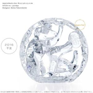 バカラ（Baccarat） クリスタル 干支 申 サル モンキー クリア 2809166