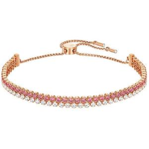 スワロフスキー サブトル ブレスレット ローズゴールド レッド 5224179 Swarovski Subtle Bracelet｜importfan