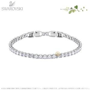 スワロフスキー テニス ラウンド デラックス ブレスレット ホワイト 5409771 Swarovski｜importfan