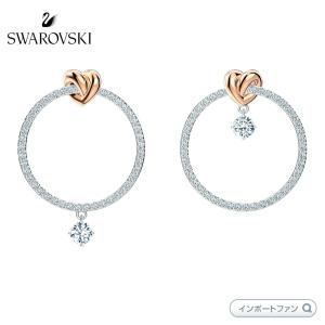 SWAROVSKI（スワロフスキー） スワン 2羽セット カップル 白鳥 ハート