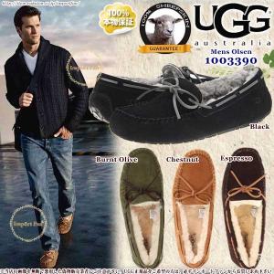 *UGG　アグ正規品　メンズ　OLSEN オルセン シープスキン　モカシン　カジュアルシューズ　10...