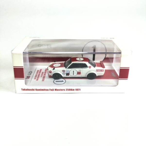 イノモデル 1/64 日産スカイライン 2000GT-R KPGC10 高橋国光 富士マスターズ 1...