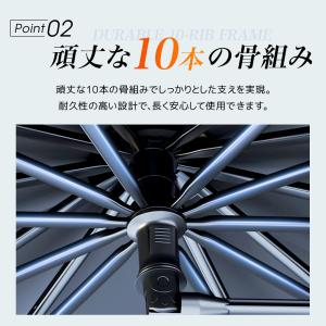 サンシェード 車 遮光 断熱 V型カット設計 ...の詳細画像5