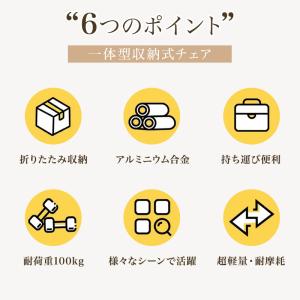 【最大P10倍】 折りたたみ椅子 万博 行列待...の詳細画像3