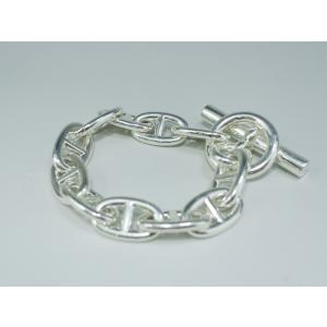 HERMES（エルメス）/ブレスレット/シェーヌダンクル/TGM/11コマ/シルバー925/