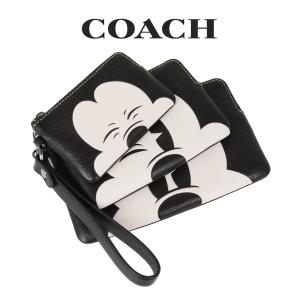 コーチ COACH アウトレット レディース 小物 ポーチ・リストレット コスメポーチ CN042 QB/M2(ブラック マルチ) ブラック｜importlotus