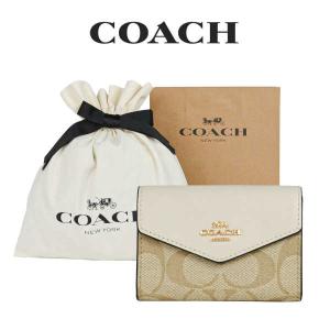 【コーチ巾着＆紙袋付き・ラッピング済み】 ギフトセット コーチ COACH アウトレット レディース 小物 カードケース CH202 IMDQC｜importlotus