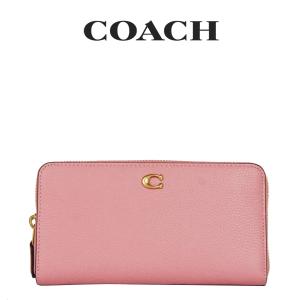 コーチ COACH アウトレット レディース 財布 ラウンドジップ長財布 長財布 CC489 B4S9M(バブルガム) ピンク｜importlotus