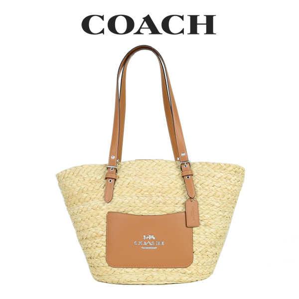 コーチ COACH アウトレット レディース バッグ トートバッグ CJ518 SVVRP(シルバー...