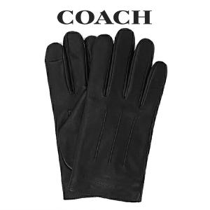 コーチ COACH アウトレット メンズ 小物 アパレル 手袋 (サイズS/サイズM/サイズL) F54182 BLK(ブラック)｜importlotus