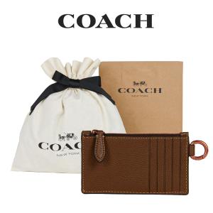 ★ 【コーチ巾着＆紙袋付き・ラッピング済み】 ギフトセット コーチ COACH アウトレット メンズ 小物 カードケース C6696 CWH｜importlotus