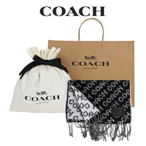 【コーチ巾着＆紙袋付き・ラッピング済み】 ギフトセット コーチ COACH アウトレット メンズ 小物 アパレル マフラー C7759 RZJ｜importlotus