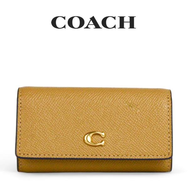 コーチ COACH アウトレット レディース 小物 キーケース CH799 B4/TF(ブラス×トフ...