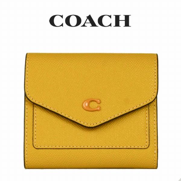 コーチ COACH アウトレット レディース 財布 ミニ財布 CH808 B4EBV(ブラス×イエロ...