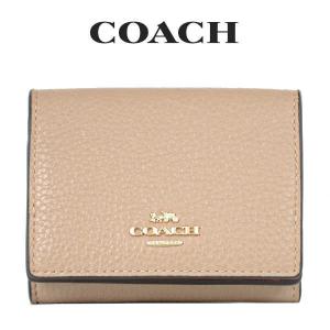 ★ コーチ COACH アウトレット レディース 財布 ミニ財布 三つ折り財布 88666 IMTAU(トープ)【在庫処分】