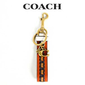 ★ 【メール便送料無料】 コーチ COACH アウトレット レディース バッグチャーム 89416 B4PX2(ブラス×オレンジ チョーク)【在庫処分】｜importlotus