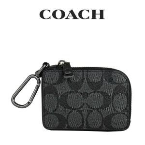 ★ コーチ COACH アウトレット メンズ 小物 キーケース CB927 QBO4G(チャコール) シグネチャー｜importlotus